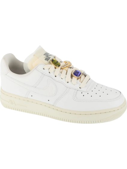 Krémfehér női Nike Air Force 1 Low Premium cipők