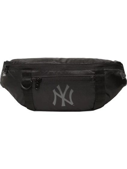 Fekete-szürke uniszex övtáska New Era MLB New York Yankees Waist Bag