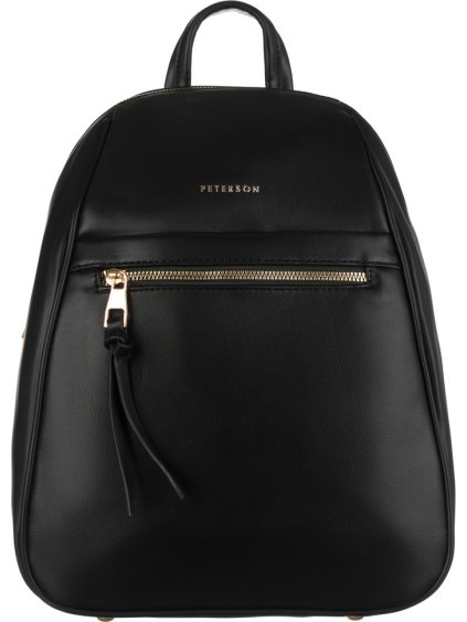 Peterson fekete elegáns hátizsák