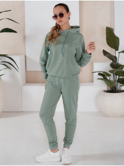 (Méret S) Menta tréningruha kapucnival MIGEL