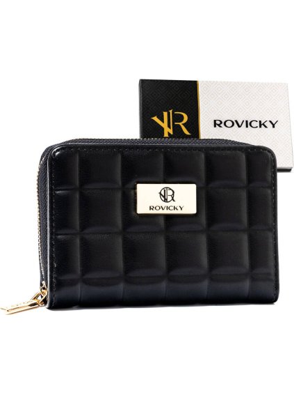 Fekete női pénztárca Rovicky V298