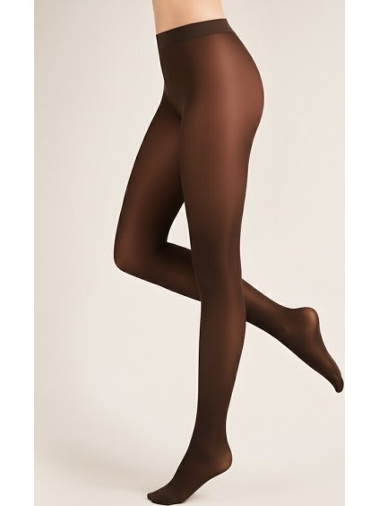 Fekete nylon Gabriella Microfibra 40 den plus size