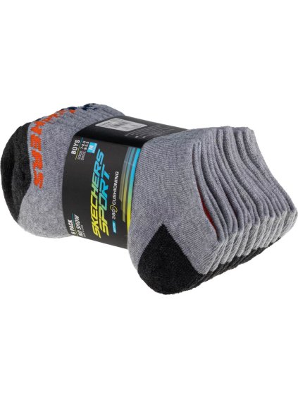 Skechers Boys 6pk No Show Socks