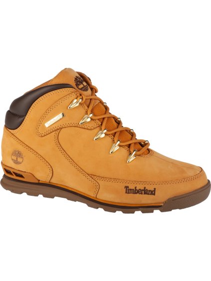 Camel színű férfi Timberland Euro Rock Mid Hiker bokacsizma