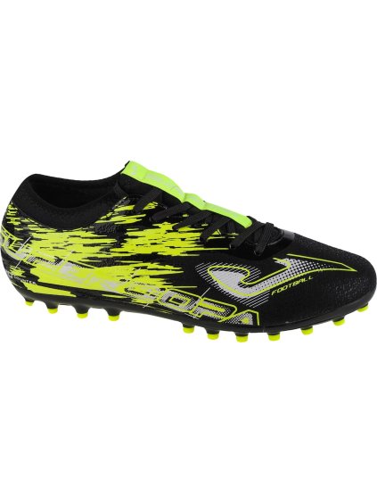 Fekete-sárga futballcipő Joma Super Copa 2201 AG