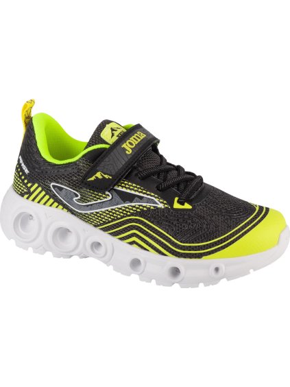 Joma Rase Jr 2401 Fekete- Lime fiú tornacipő