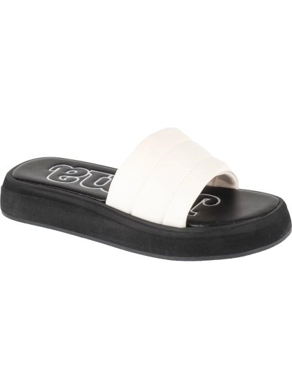 Fehér-fekete női platform papucs Joma S.Duna Lady 2502