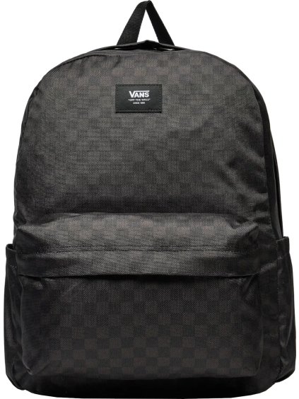 Fekete kockás hátizsák Vans Old Skool Check Backpack