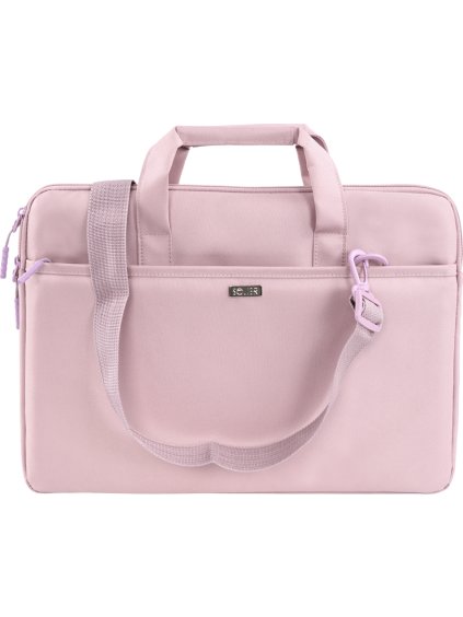 Solier Anyag rózsaszín laptoptáska Venga