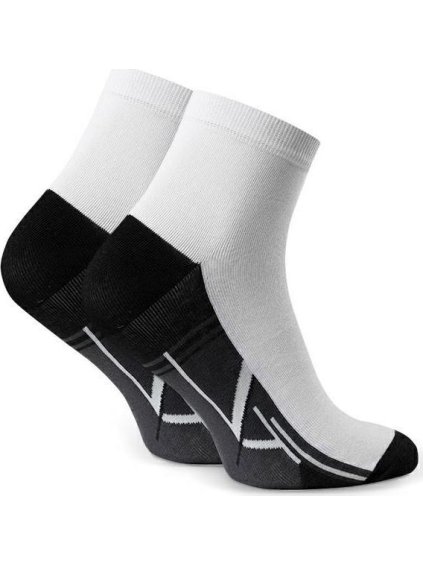 (Méret 44/46) Fehér sportzokni Art. 054