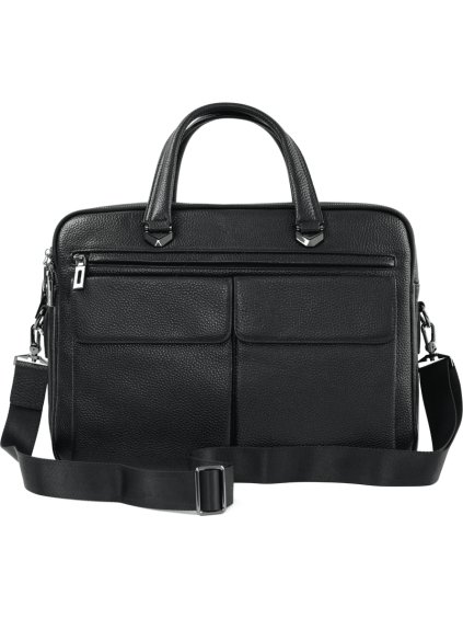 Fekete férfi bőrtáska
