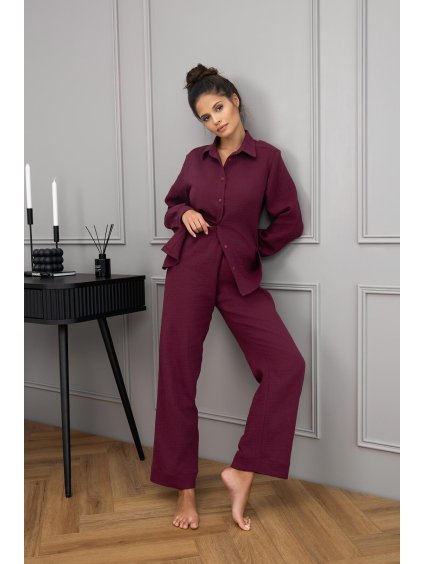 Sensis Wine női muszlin pizsama