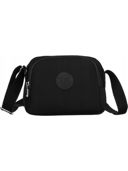 Peterson fekete textil messenger táska