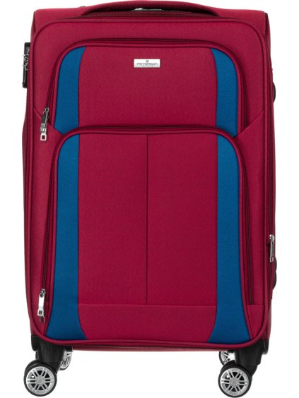 Peterson bordó nagyméretű utazóbőrönd