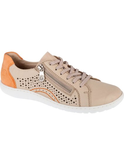 Bézs női barefoot tornacipő Rieker Sneakers