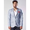 Kék kockás férfi zakó