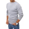 Világosszürke férfi pulóver