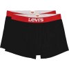 Fekete boxer szett Levi's Boxer 2 Pairs Briefs