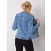 Kék női farmerdzseki