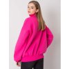 Fukszia női magas nyakú póló