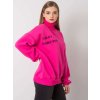 Fukszia női magas nyakú póló