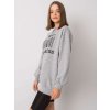 Szürke női póló mintával