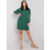 Alexxie zöld pulóver ruha csipkés ujjakkal