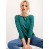 Női zöld póló, derékban összehúzható