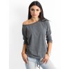 Női szürke póló derékban összehúzható