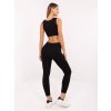 Fekete női szett, póló és leggings