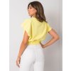 Sárga rövid női felső