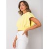 Sárga rövid női felső