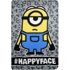 Polár takaró Minions 100x150 cm - szürke