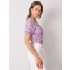 Lila mintás női felső