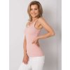 Világos rózsaszín női  felső S csipke