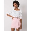 Világosrózsaszín női rövidnadrág (Méret M)
