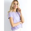 Női világoslila póló
