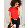Női piros póló