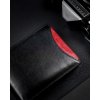 Fekete férfi bőr pénztárca Rovicky L087