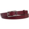 Bordó női sima öv