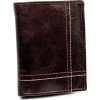 Férfi barna bőr pénztárca Always Wild®A058