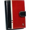 Férfi fekete-piros pénztárca L010