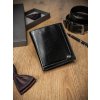 ROVICKY bőr fekete pénztárca L021