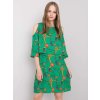 Zöld női mintás ruha