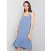 Kék női pántos ruha