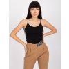 Fekete basic top Indiana