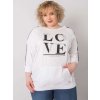 Fehér női póló LOVE felirattal