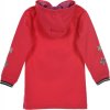 Little Marcel lány rózsaszín-piros ruha kapucnival