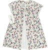 NAT & TOM fehér lányruha virágmintával