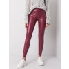 Fényes női bordó leggings
